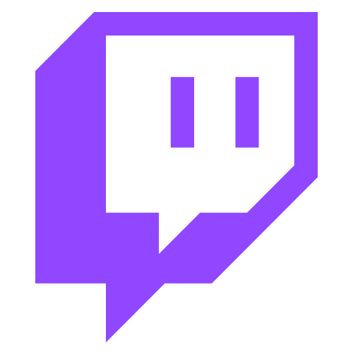 Purple Twitch Glitch logo