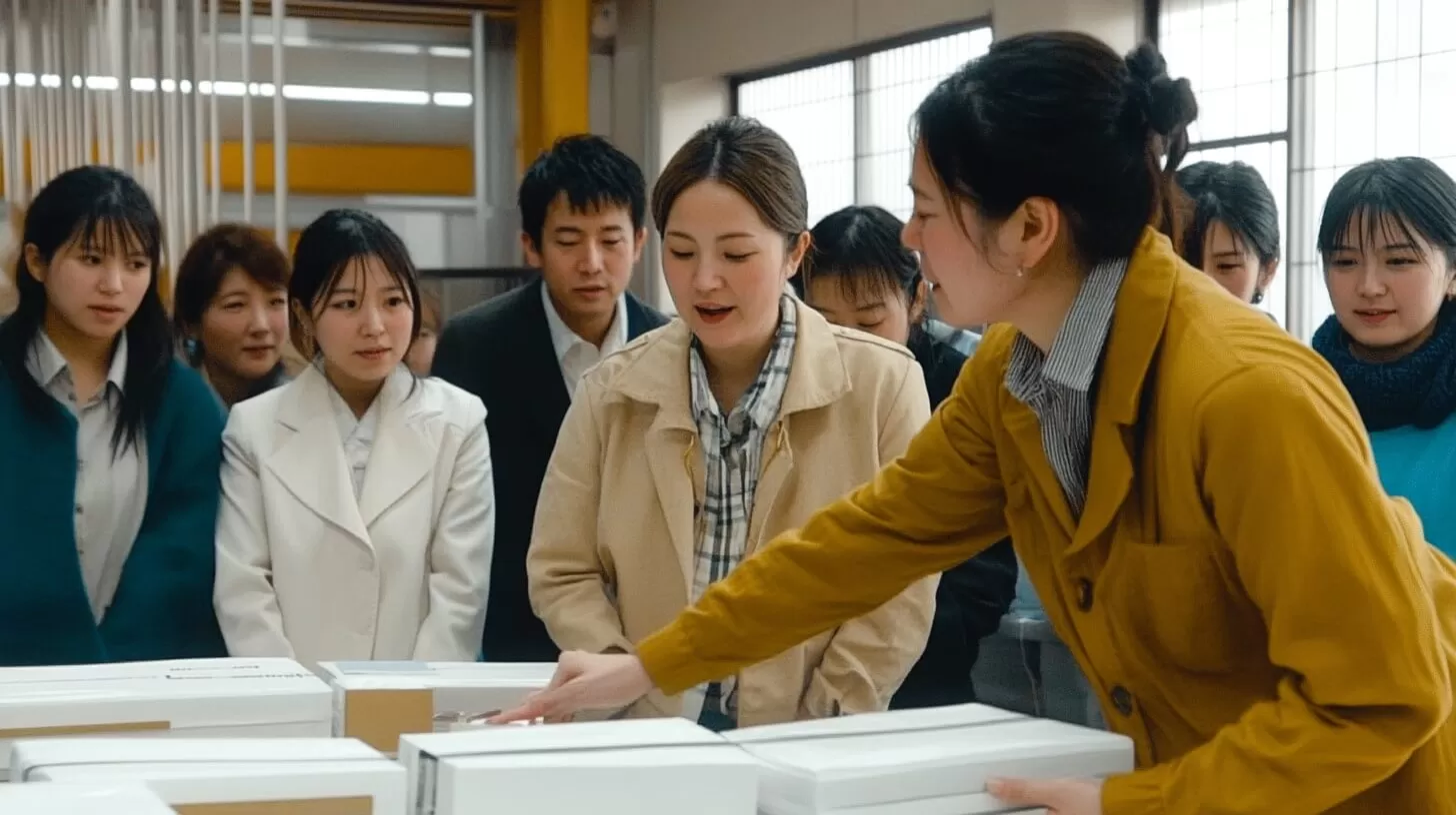 Researchers at a consumer research facility in Tokyo, Japan.